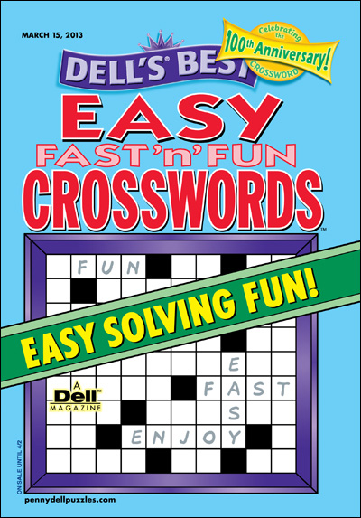 Subscribe to Dell's Easy Fast 'n' Fun Crosswords