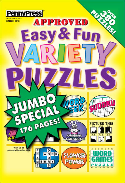 Subscribe to Easy & Fun Variety Puzzles