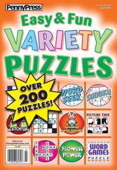 Subscribe to Easy & Fun Variety Puzzles