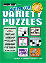 Approved Variety Puzzles Magazine