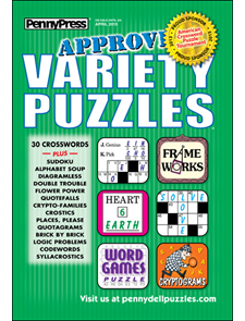 Approved Variety Puzzles Magazine