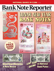 Bank Note Reporter Magazine