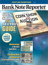Bank Note Reporter Magazine