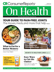 Consumer Reports On Health Newsletter
