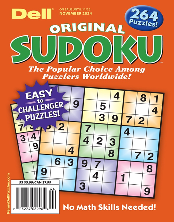 Dell Original Sudoku Magazine