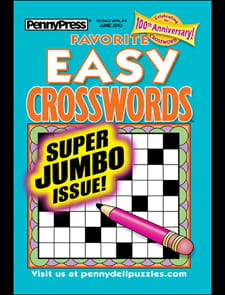 Favorite Easy Crosswords Magazine