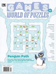 Games World of Puzzles Magazine