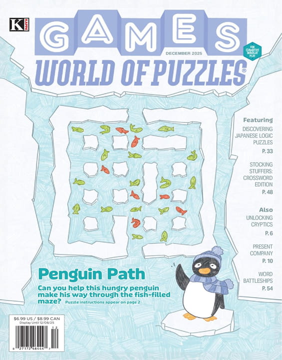 Games World of Puzzles Magazine