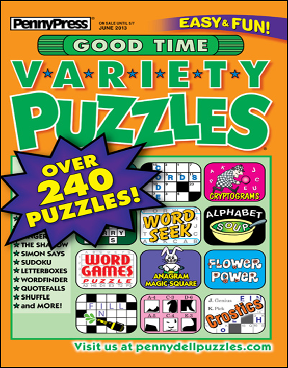 Good Time Variety Puzzles Magazine