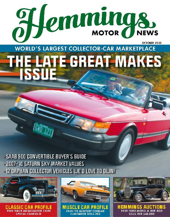 Hemmings Motor News Magazine