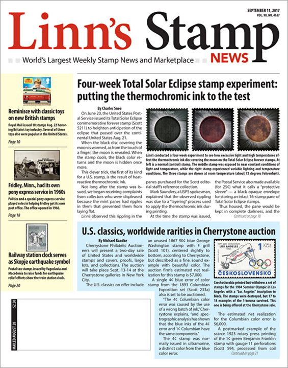 Linn's Stamp News Magazine