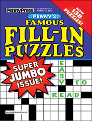 Famous Fill-In Puzzles Magazine