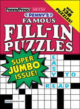 Famous FillIn Puzzles Magazine