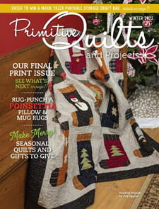 Primitive Quilts and Projects Magazine