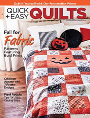 Quick & Easy Quilts Magazine